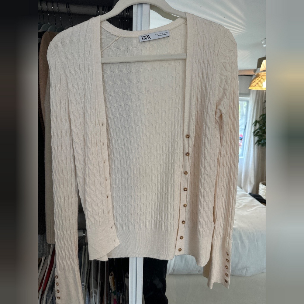 Zara cream sweater